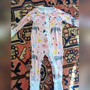 Little Sleepies pajamas 0-3 months
